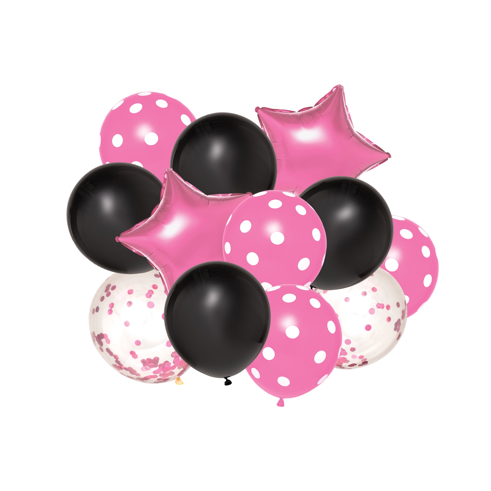 Fuchsia Balloon Bouquet - Elegant Party Decorations for Birthdays, Weddings & Celebrations