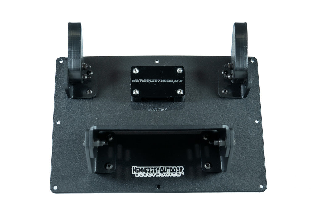 H.O.E. Dual Console Mount System for 2017 Phoenix 919 - 3 Gauge Panel, 12.5