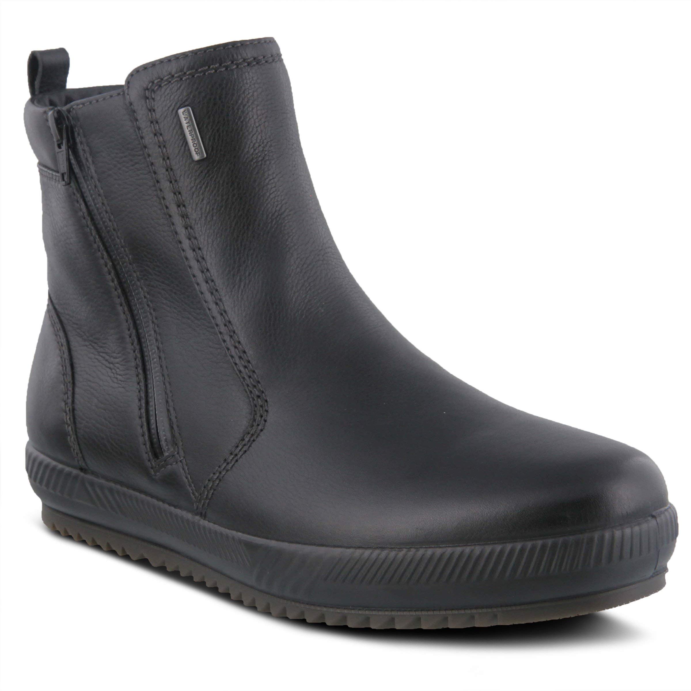 Spring Step Men's Ankle Boots - Waterproof Leather Chelsea Boots for Men, Slip Resistant Work Boots with Comfort Cushion - Perfect for Outdoor, Hiking & Casual Wear