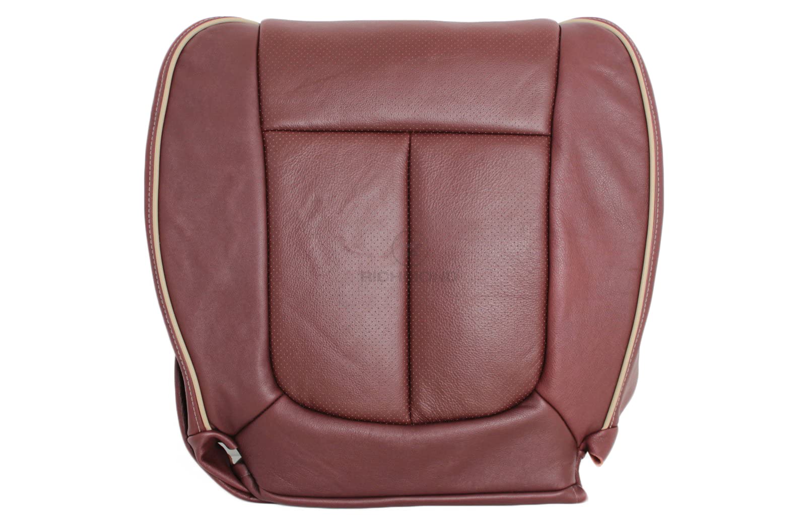 Premium Perforated Leather Seat Cover for 2010 Ford F150 King Ranch - Passenger Bottom Replacement | Auto Upholstery Upgrade for Comfort & Style | Perfect for Road Trips & Daily Commutes