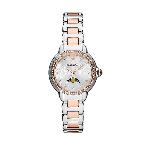 Rose Gold/Silver Moonphase