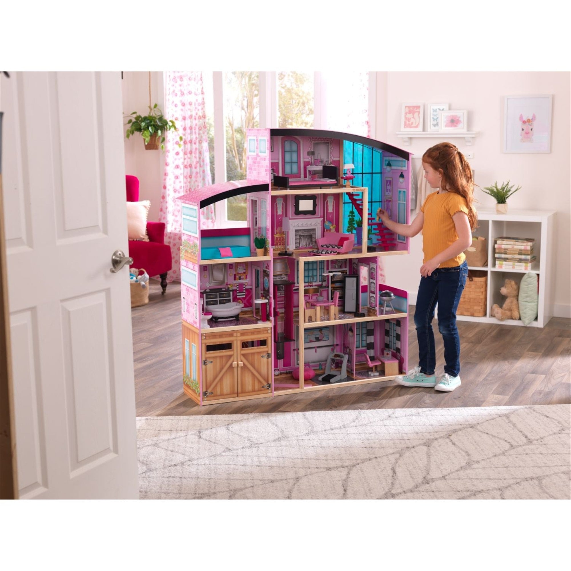 KidKraft Shimmer Mansion Dollhouse - 37