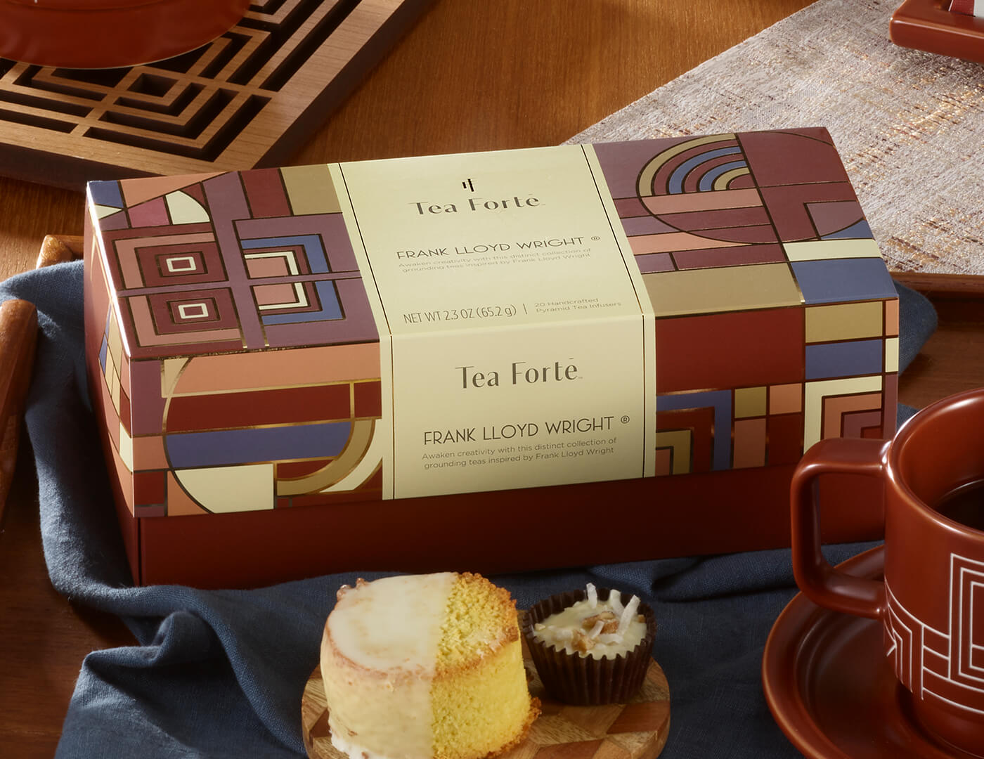 Frank Lloyd Wright Inspired Presentation Box - Premium Gift Box for Jewelry, Watches & Keepsakes | Perfect for Anniversaries, Weddings & Special Occasions
