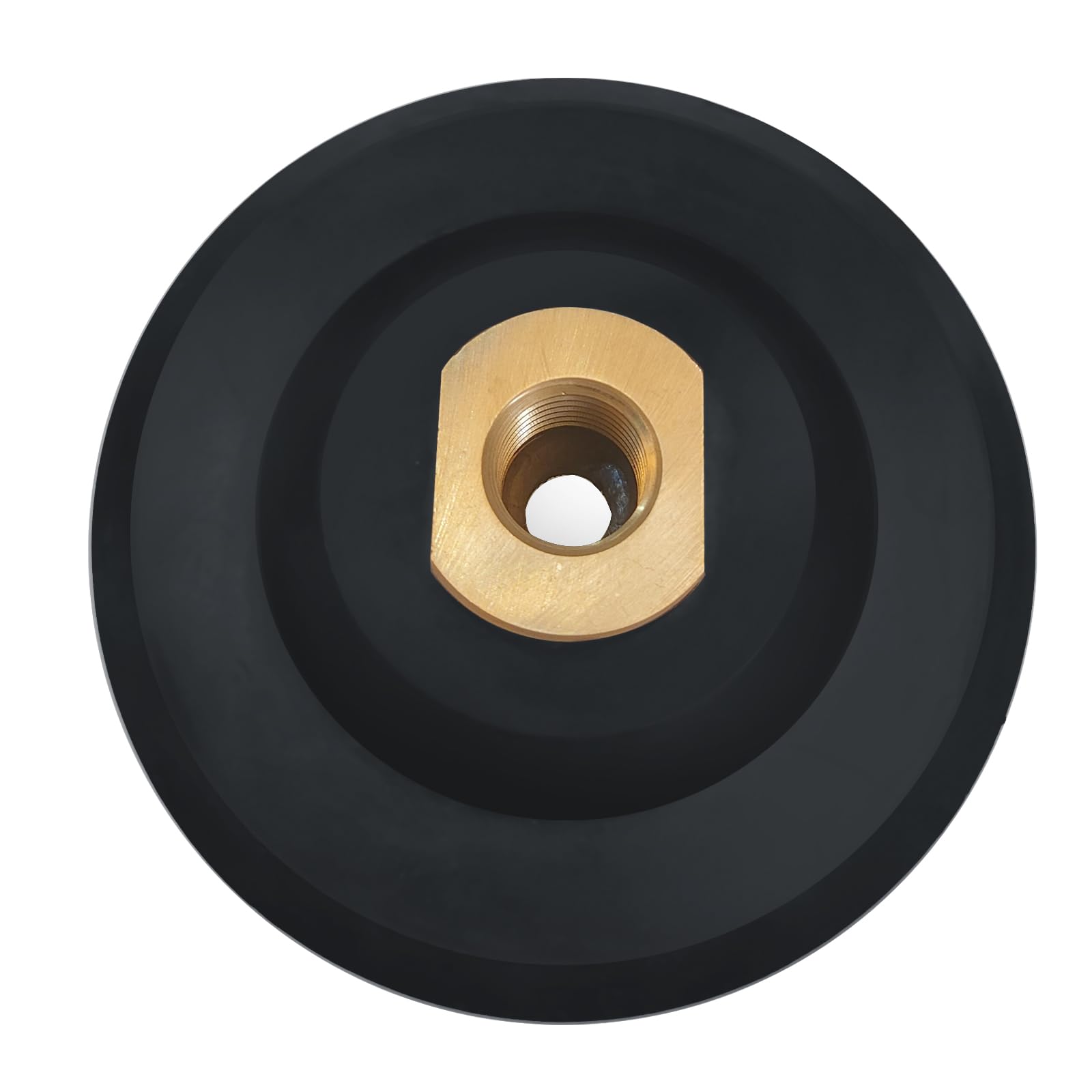 4 Inch Rubber Backer Pad for Diamond Polishing Pads - 5/8