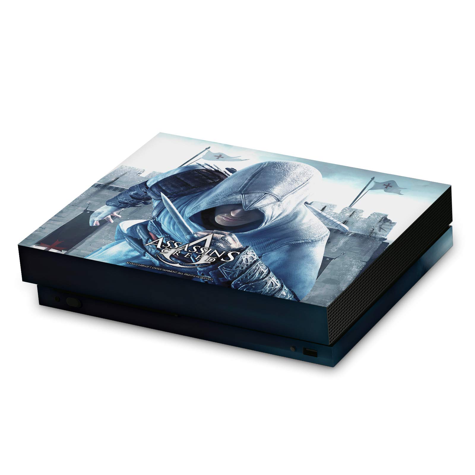Official Assassin's Creed Altaïr Hidden Blade Vinyl Skin Decal Sticker - Compatible with Xbox One X Console - Gaming Accessory for Fans & Collectors - Perfect for Customizing Your Console & Showcasing Your Fandom