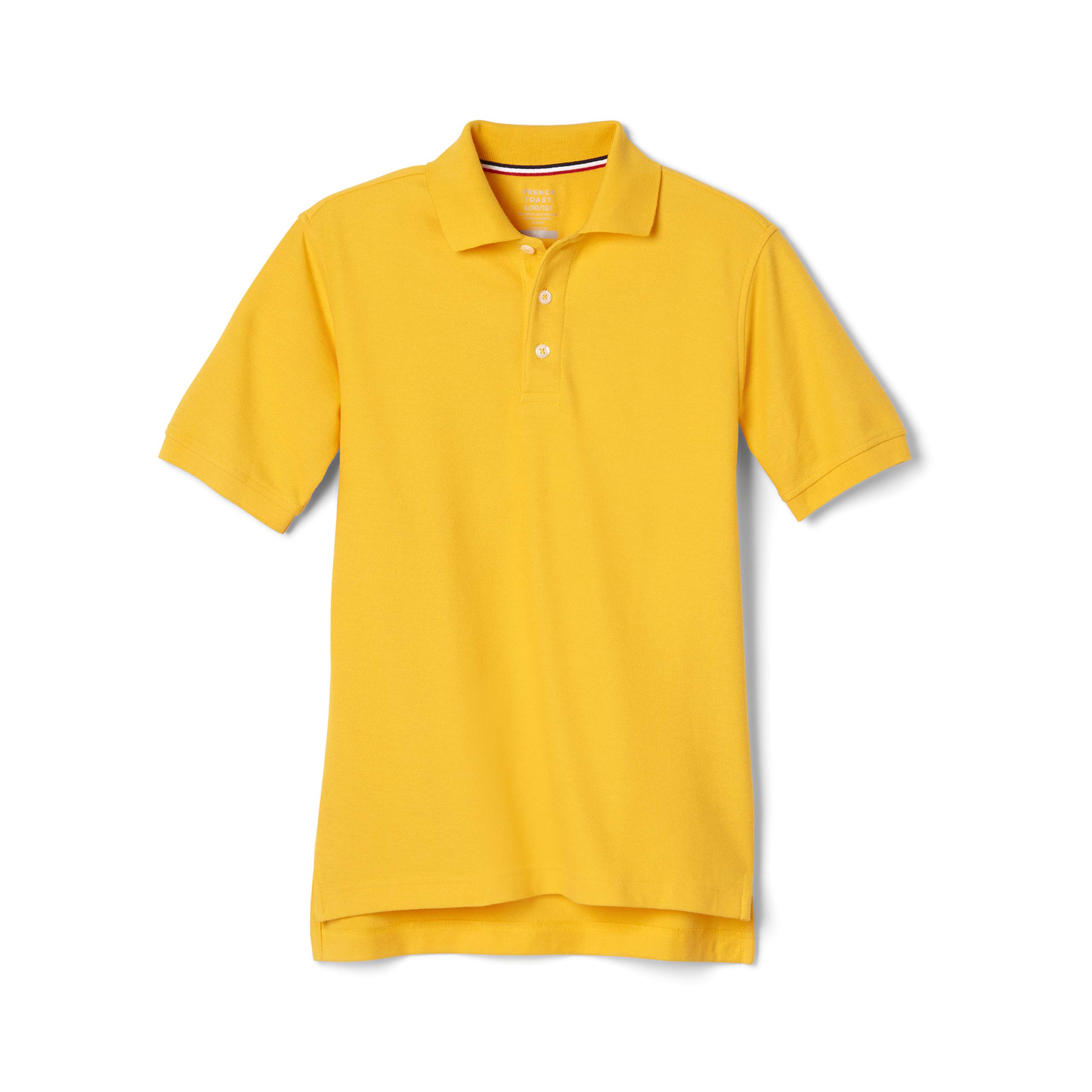 French Toast Boys Short Sleeve Pique Polo Uniform Shirt (Standard & Husky Sizes) - Comfortable School Uniform for Kids, Perfect for Class, Play & Special Occasions