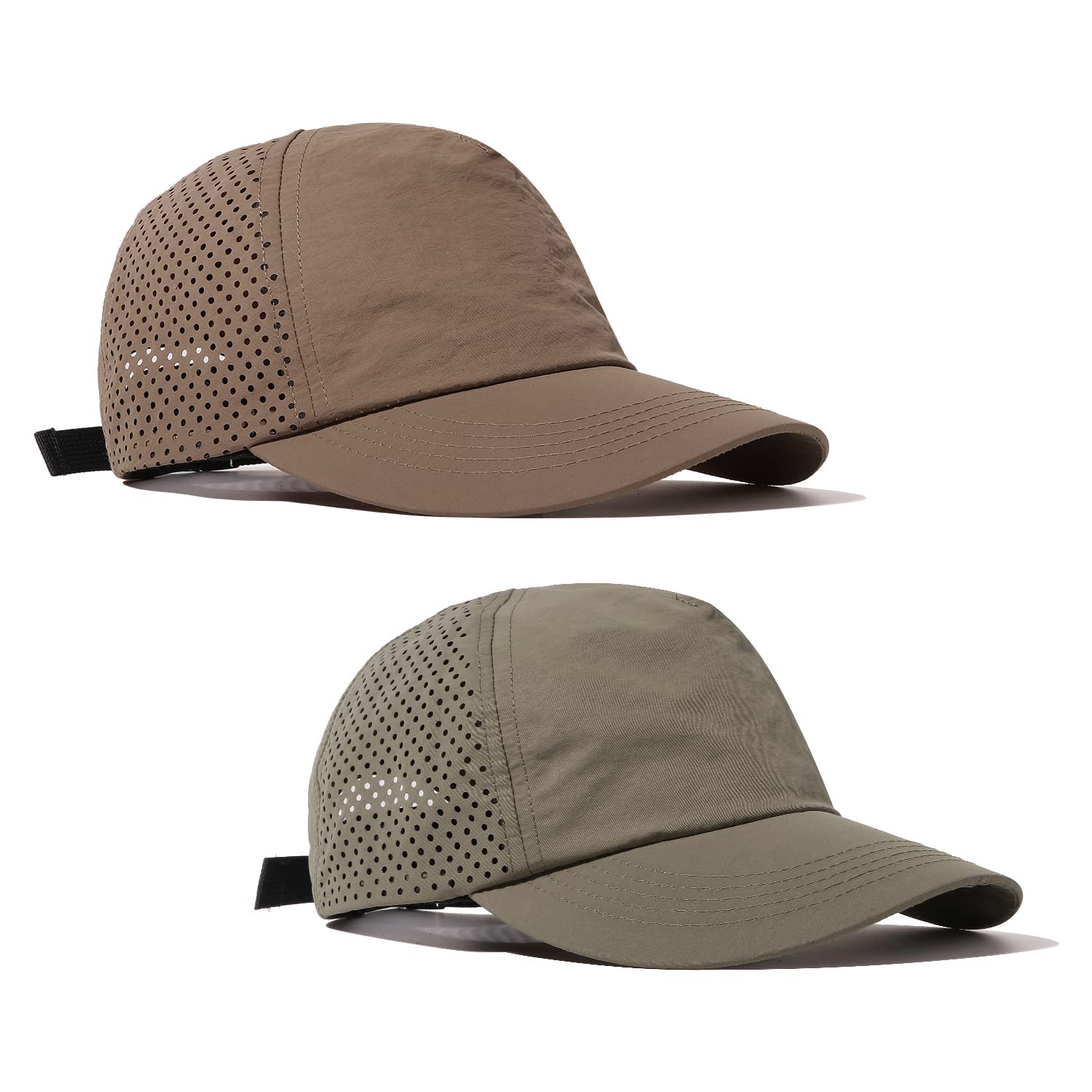 CLAPE Summer Mesh Baseball Cap for Men & Women - Quick Dry, Lightweight, Breathable Running Hat for Golf, Sports & Outdoor Activities - Sun Protection Cooling Sports Hat for Hiking, Jogging, Beach & Travel