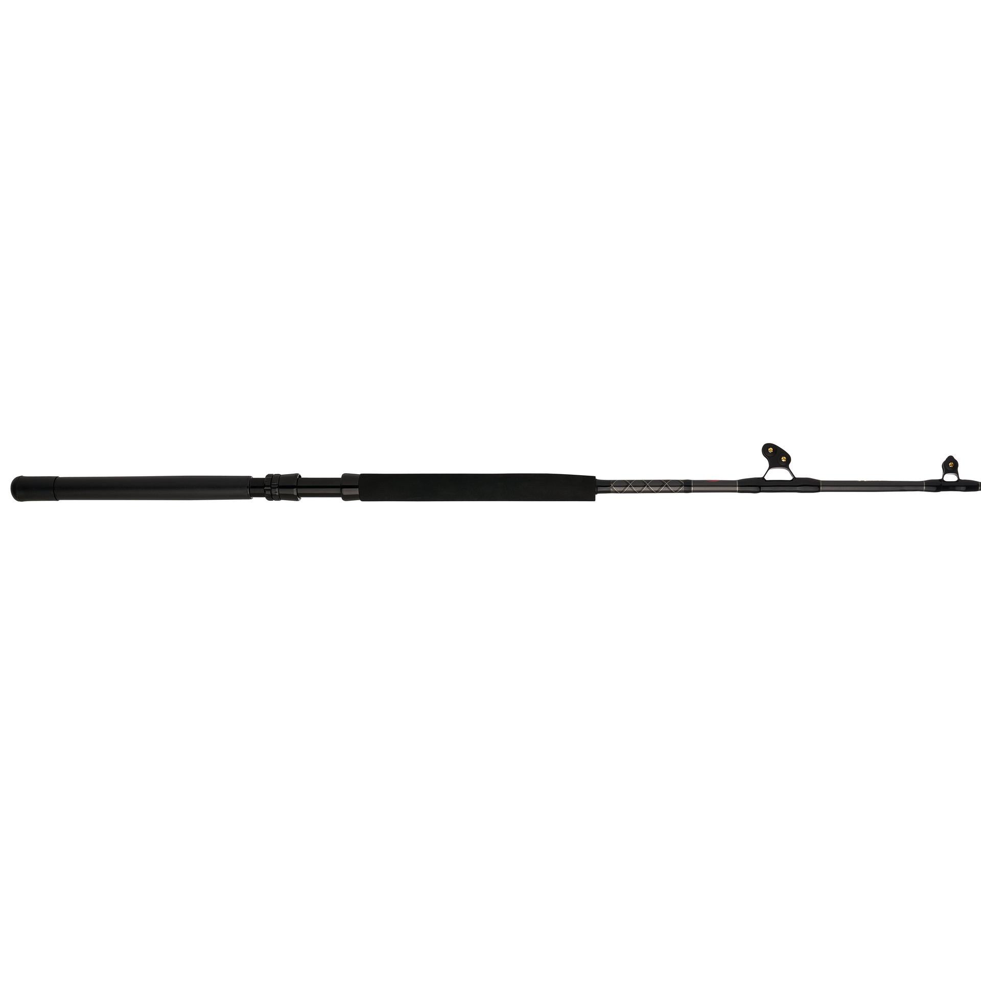 Ally™ II Straight Butt Conventional Boat Rod - Heavy Duty Saltwater Fishing Rod for Offshore & Inshore Angling - Perfect for Trolling, Bottom Fishing & Casting from Boats, Piers & Docks