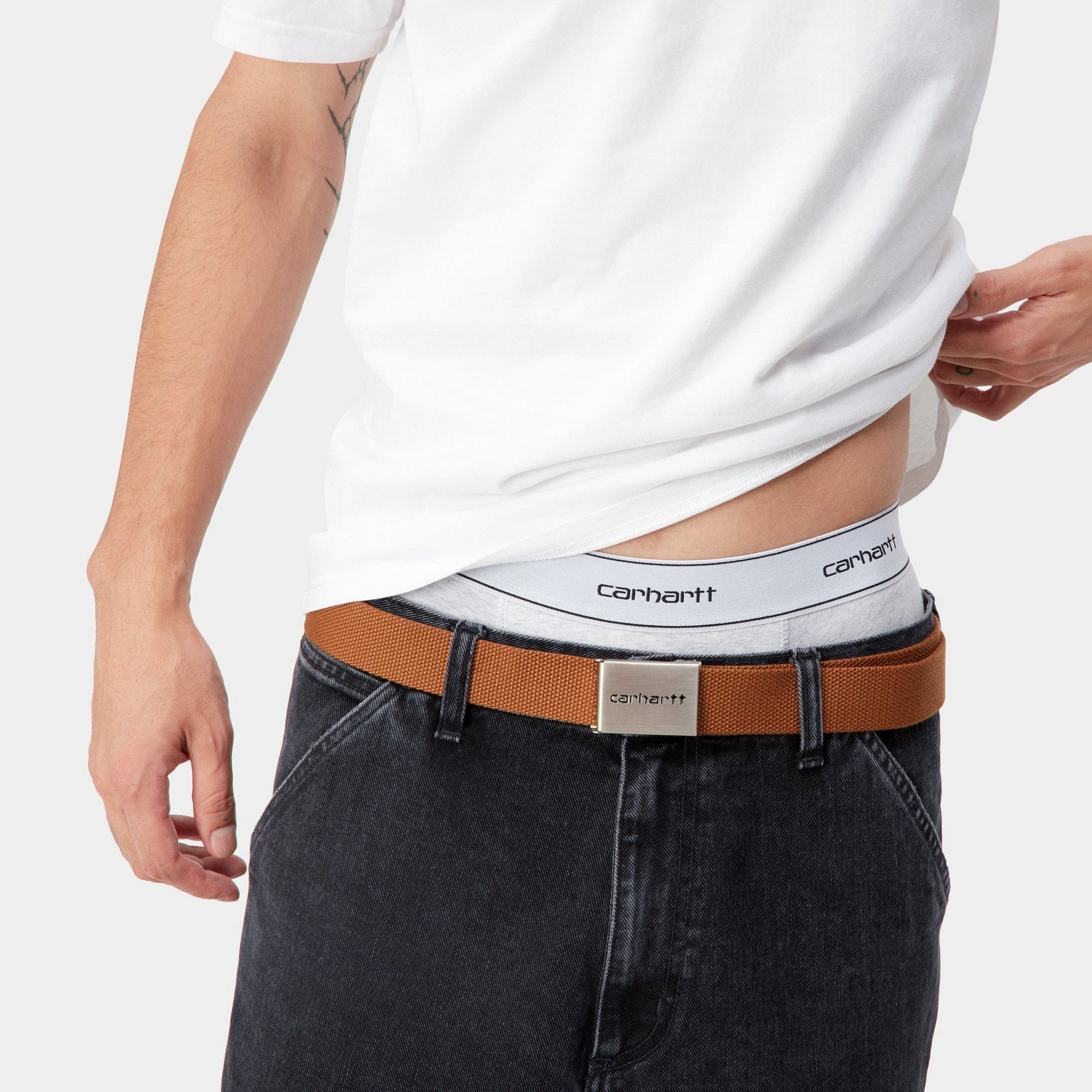 Premium Cotton Trunks (2-Pack) - Soft Breathable Men's Underwear | White + White | Comfortable for Daily Wear, Gym & Travel