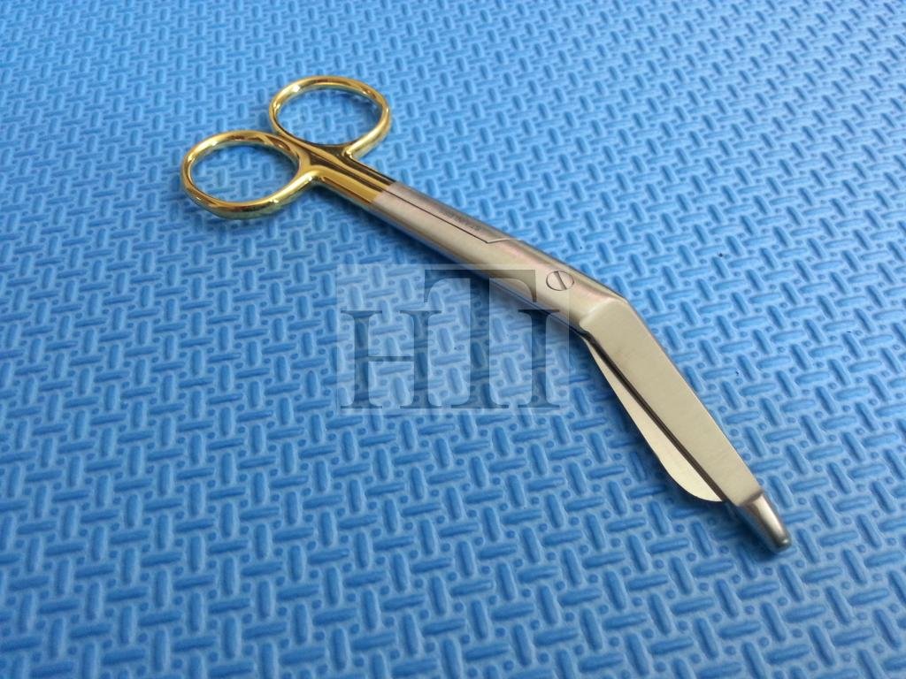 Premium O.R Grade Gold Handle SUPERCUT Lister Bandage Scissors 5.5