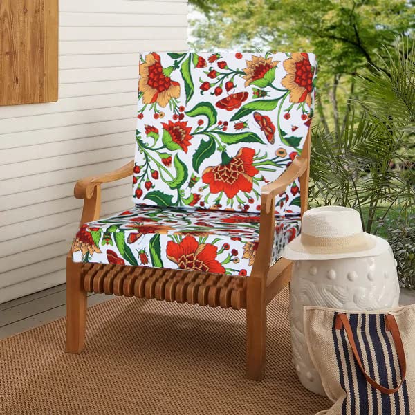 EHouseHome Washable UV Resistant Waterproof Outdoor Furniture Cushion Covers - 24