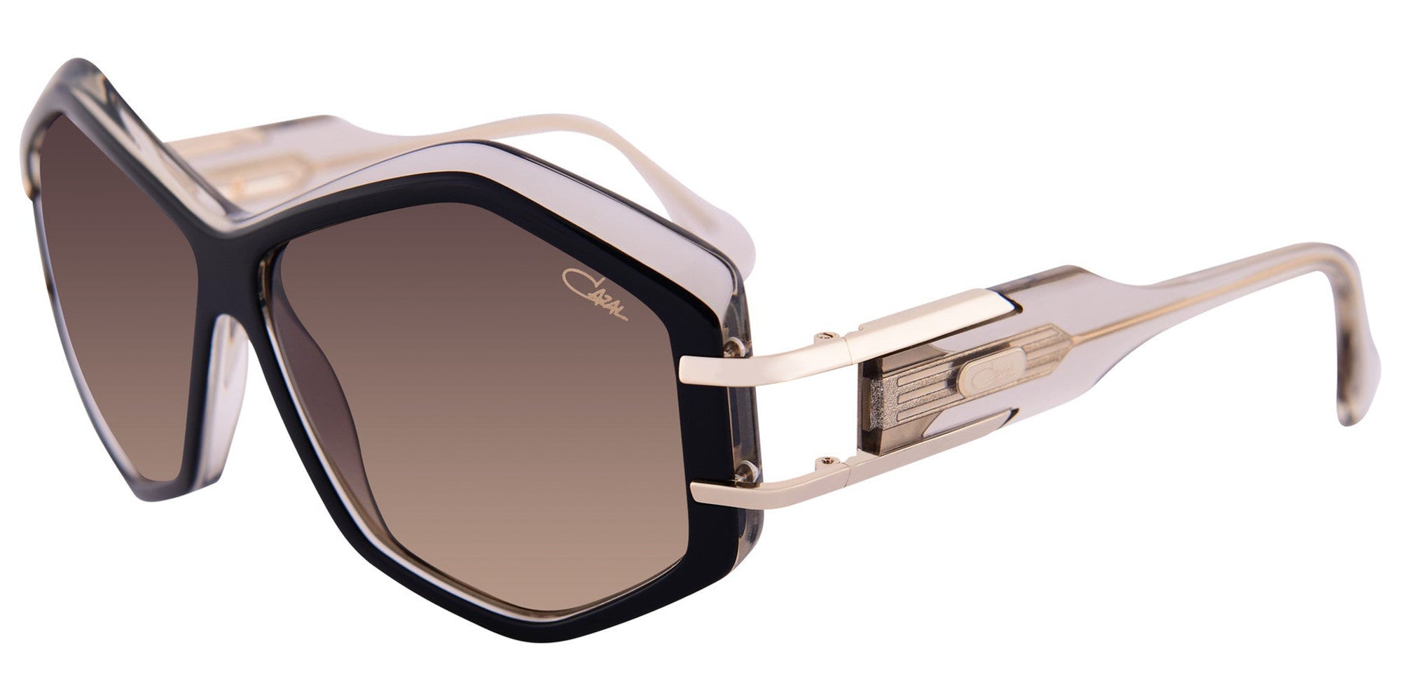 Cazal 8507 Retro Vintage Sunglasses for Men & Women - Classic 80s Style Aviator Glasses with UV Protection - Perfect for Outdoor Activities, Travel, and Fashion Statements