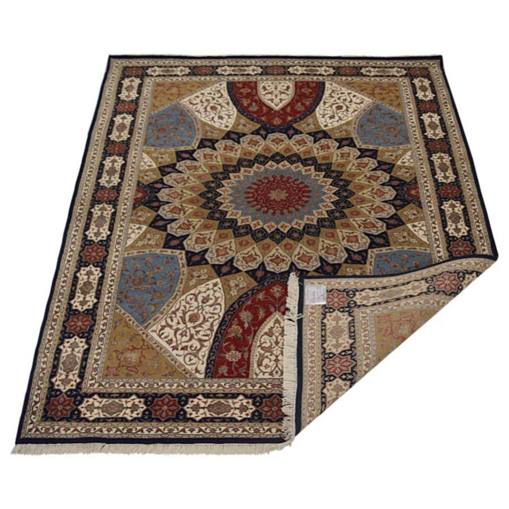 Handmade Prism Hand Knotted Rug - Premium Wool Area Rug for Living Room, Bedroom & Dining Room - Boho Chic Home Decor