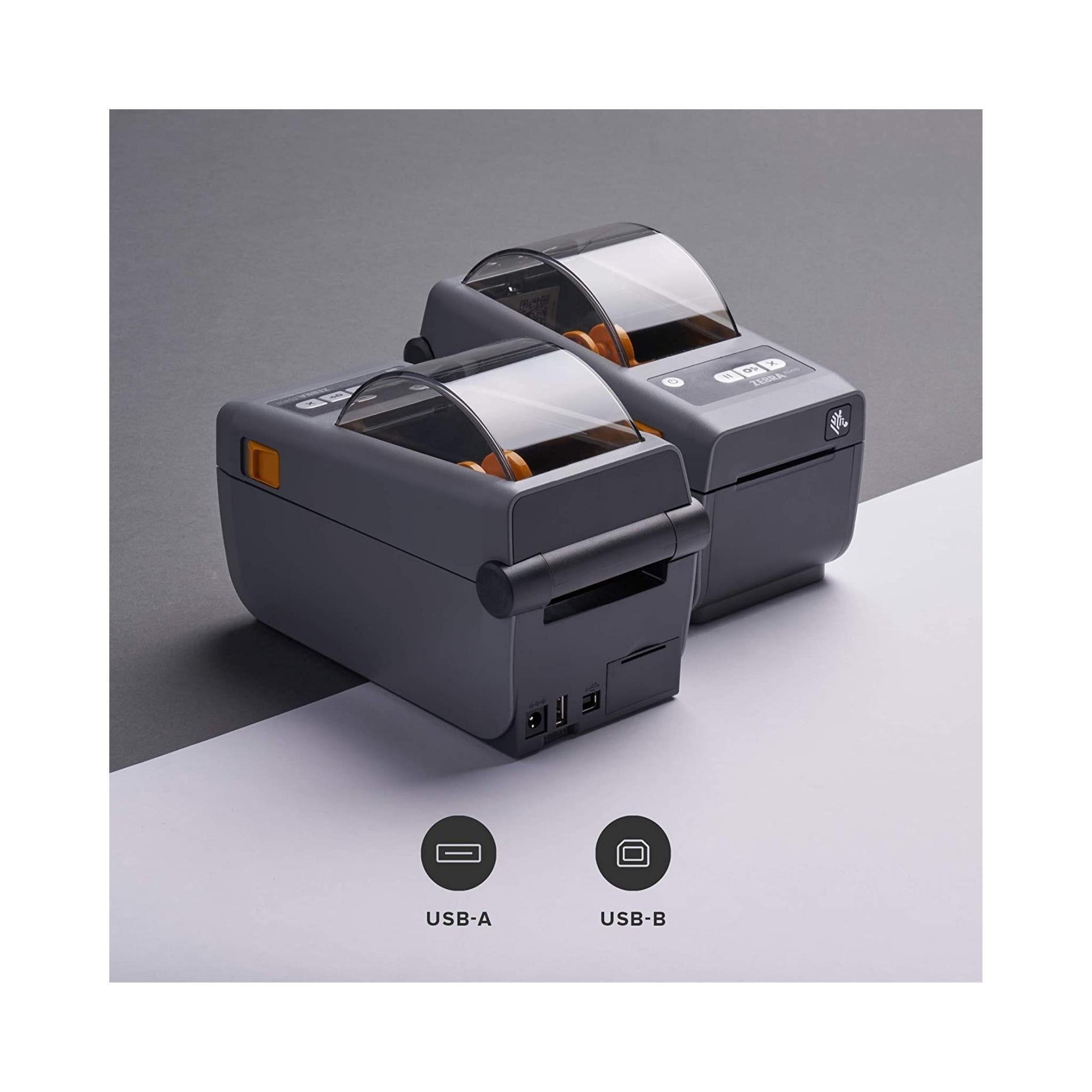 Zebra ZD410 Compact Direct Thermal Label Printer for Shipping, Barcode & Receipt Printing | Small Business & Warehouse Use