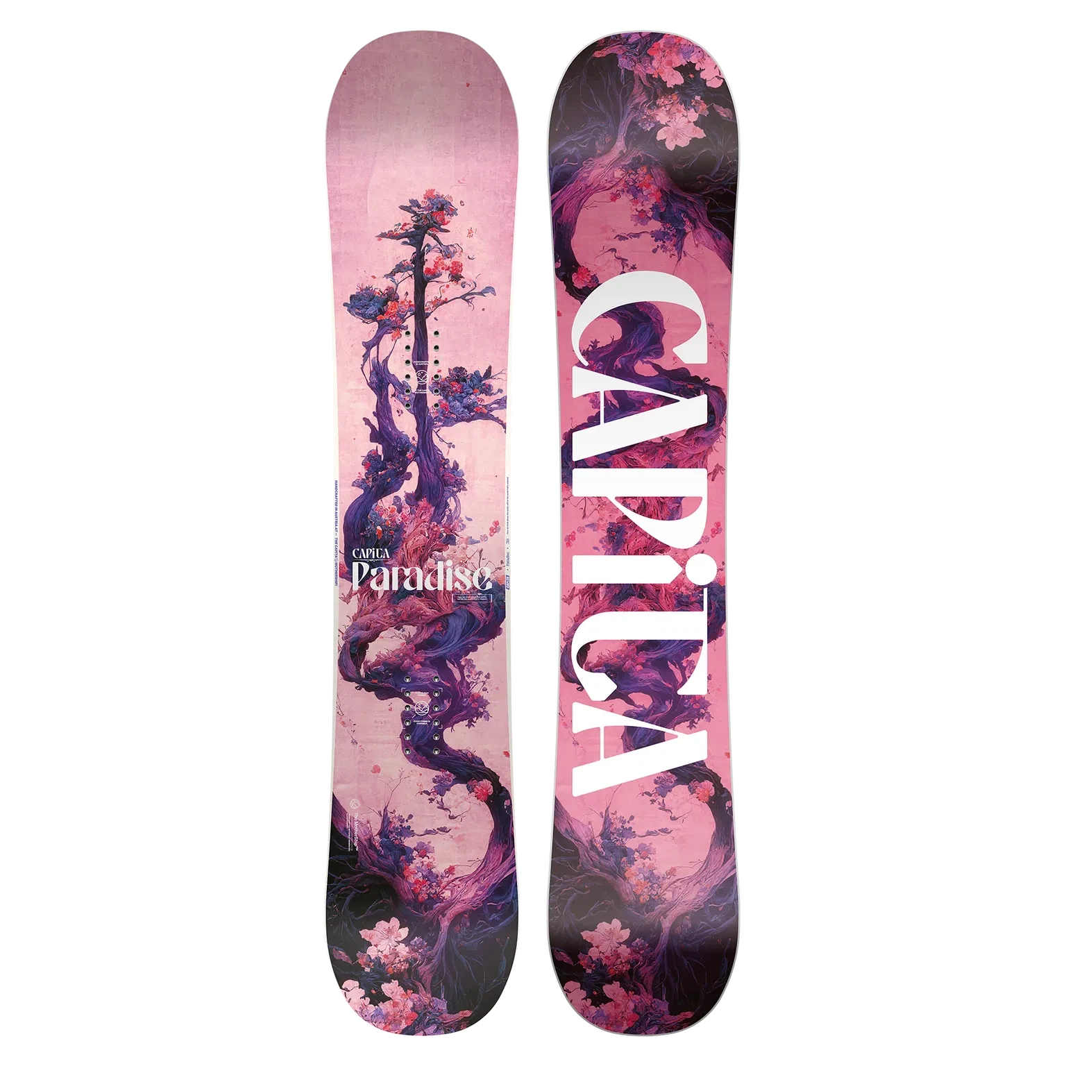 Capita Paradise Snowboard 2025 - All-Mountain Freestyle Snowboard for Men & Women | Perfect for Powder, Park & Freeriding | Durable Construction for Advanced Riders