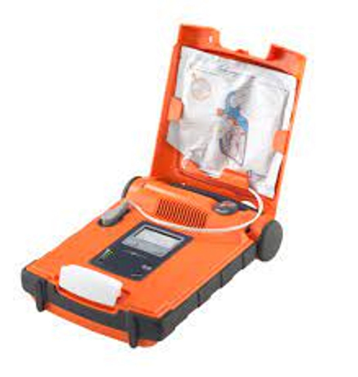 Cardiac Science Powerheart G5 Semi-Automatic AED with CPR Electrode Pads - Bilingual English/French - Ideal for Emergency Cardiac Care in Offices, Schools & Public Spaces