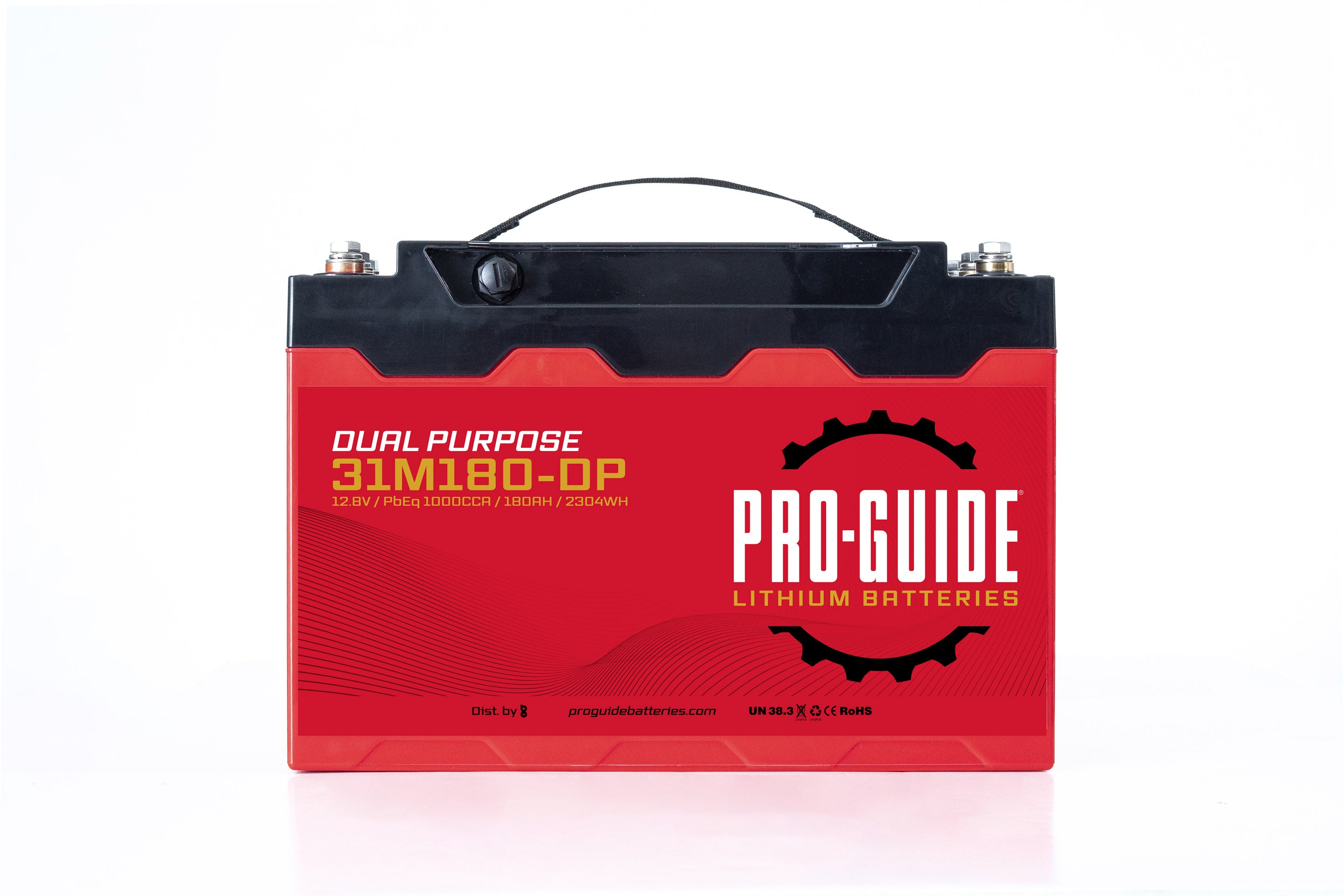 180Ah 12V Lithium Dual Purpose Battery - Pro Guide Series 31 for Marine, RV, Solar & Off-Grid Power Storage