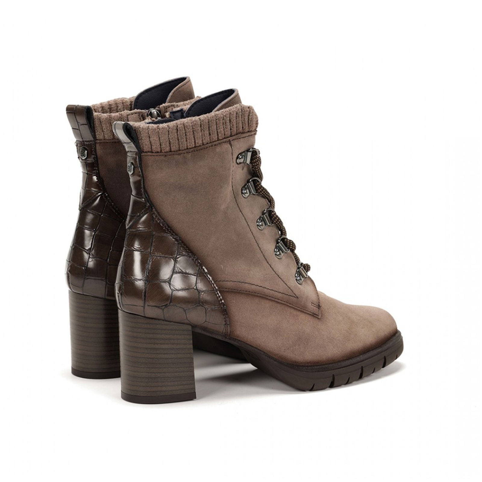 Dorking Camil D8847 Women's Ankle Boots in Fango/Marm - Stylish & Comfortable for Everyday Wear, Office & Casual Outings