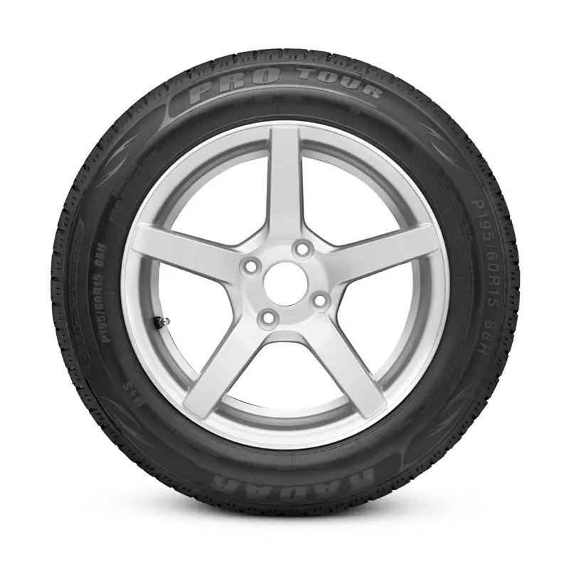 Radar Rivera Pro Tour 175/65R14 81S All-Season Performance Tire - Perfect for Sedans, Coupes & Compact Cars