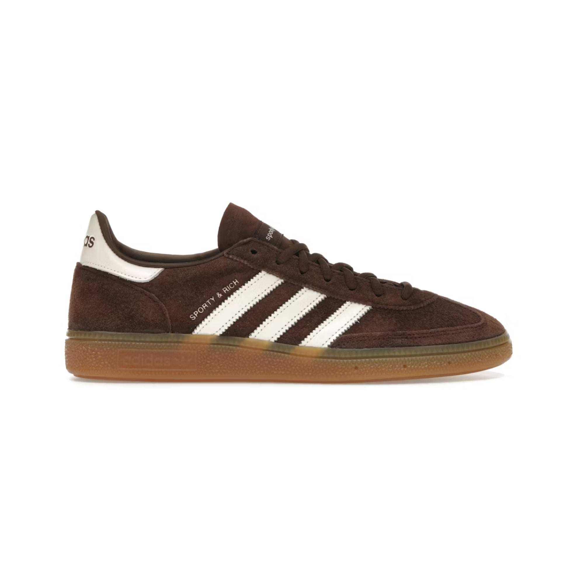 Adidas Handball Spezial Brown Leather Sneakers for Men - Vintage-Inspired Athletic Shoes for Casual Wear & Street Style (2024 Collection)