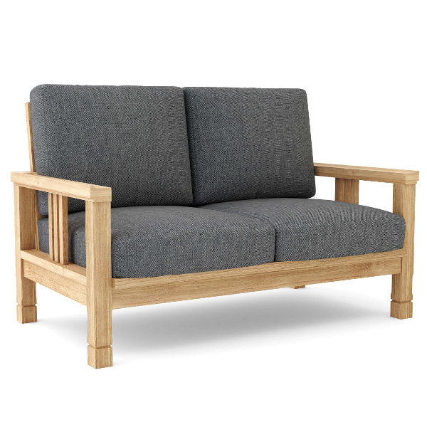 SouthBay Deep Seating Love Seat - Comfortable Outdoor Patio Sofa for Garden, Poolside & Backyard Relaxation
