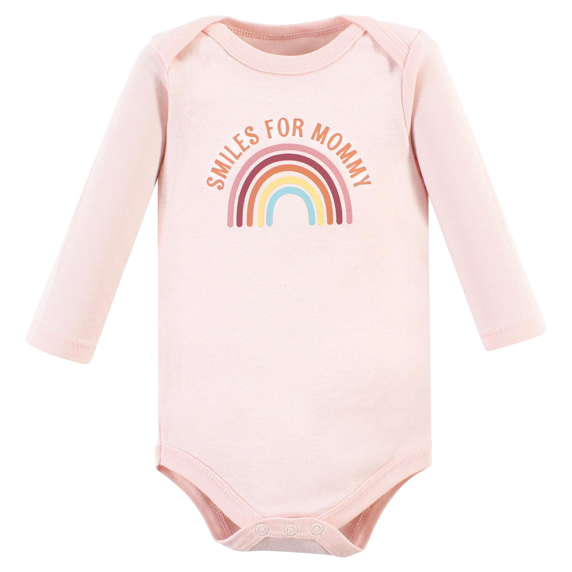 Hudson Baby Unisex Cotton Bodysuit, Pants & Shoe Set - Sunshine Rainbows Print - 12-18 Months | Soft Outfit for Infants & Toddlers | Perfect for Playdates, Photo Shoots & Everyday Wear