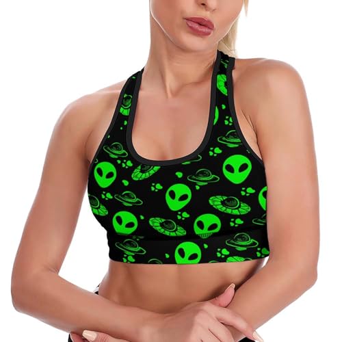 Green Alien Ufo