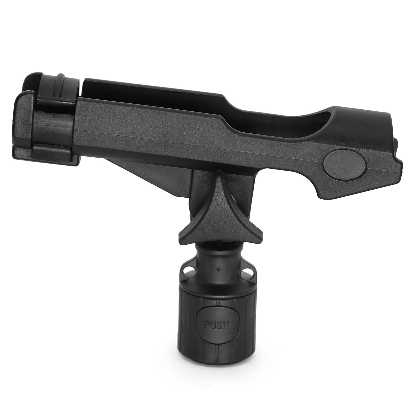 Adjustable Kayak Fishing Rod Holder for Most Kayak Rail Tracks - Secure & Versatile Fishing Pole Mount for Kayaks, Boats & Canoes - Perfect for Saltwater & Freshwater Fishing Adventures