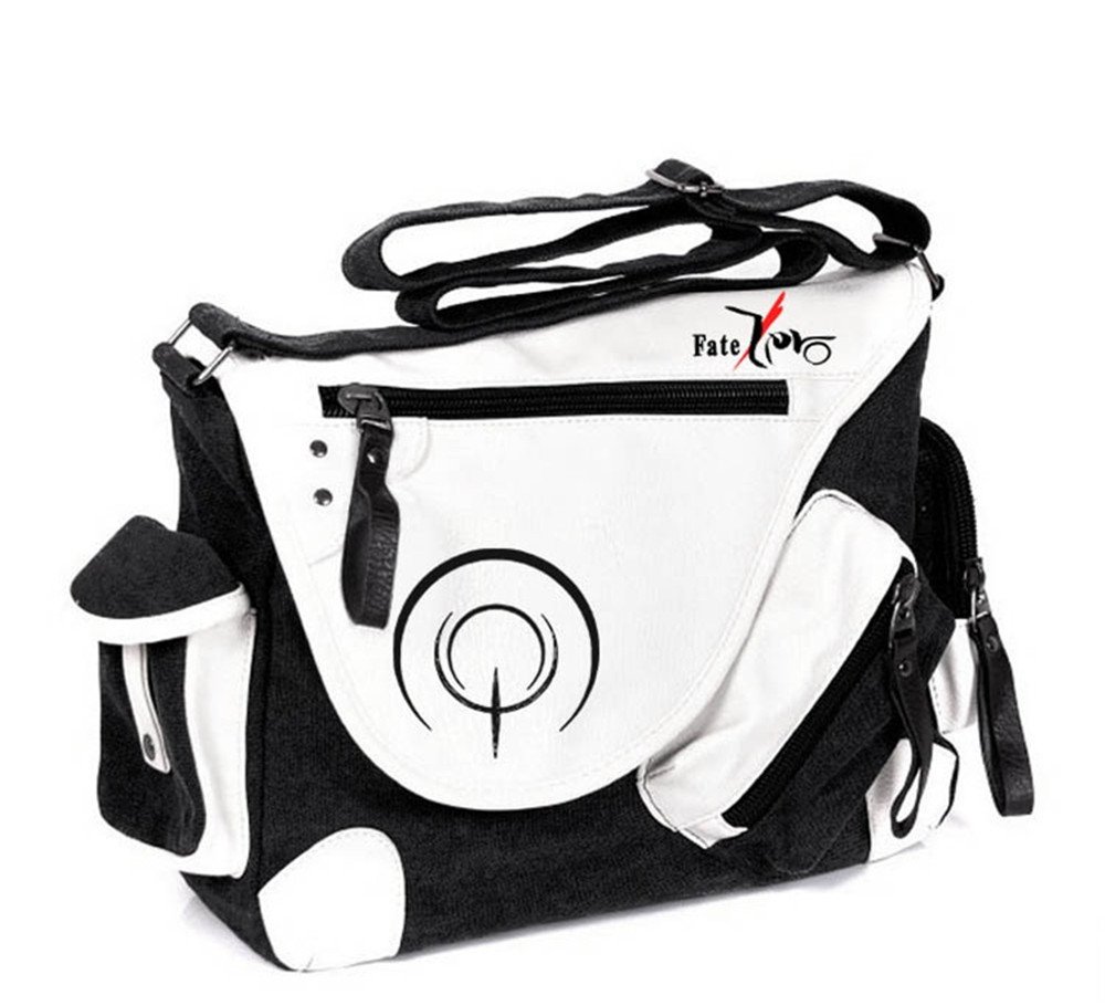 Fate Stay Night Anime Cosplay Backpack - Fate Zero Messenger Shoulder Bag for School, Travel & Conventions | Anime Themed Gift for Fans