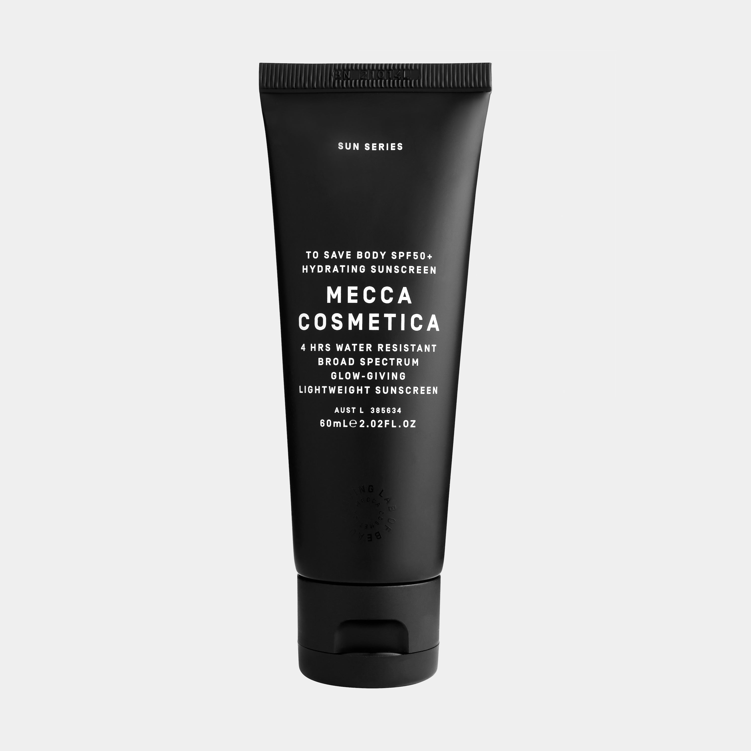 MECCA COSMETICA SPF50+ Hydrating Sunscreen Lotion 60ml - Broad Spectrum UVA/UVB Protection, Moisturizing Body Sunscreen for Daily Use at Beach, Pool & Outdoor Activities