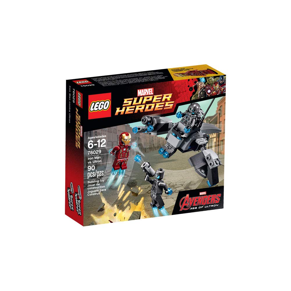 LEGO Avengers Iron Man vs. Ultron Building Set #76029 - Superhero Toy for Kids & Collectors | Perfect for Playtime, Gifts & Marvel Fans