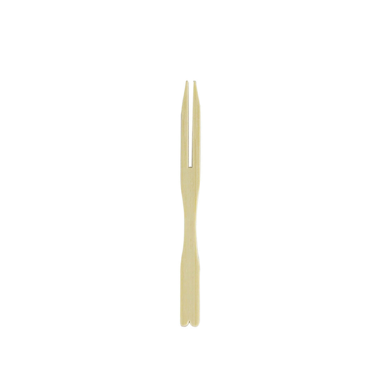 Eco-Friendly Bamboo Fork Skewers 3.5 Inch - 50 Pack | Disposable Wooden Skewers for BBQ, Picnics, Parties & Camping | Sustainable Alternative to Plastic Utensils
