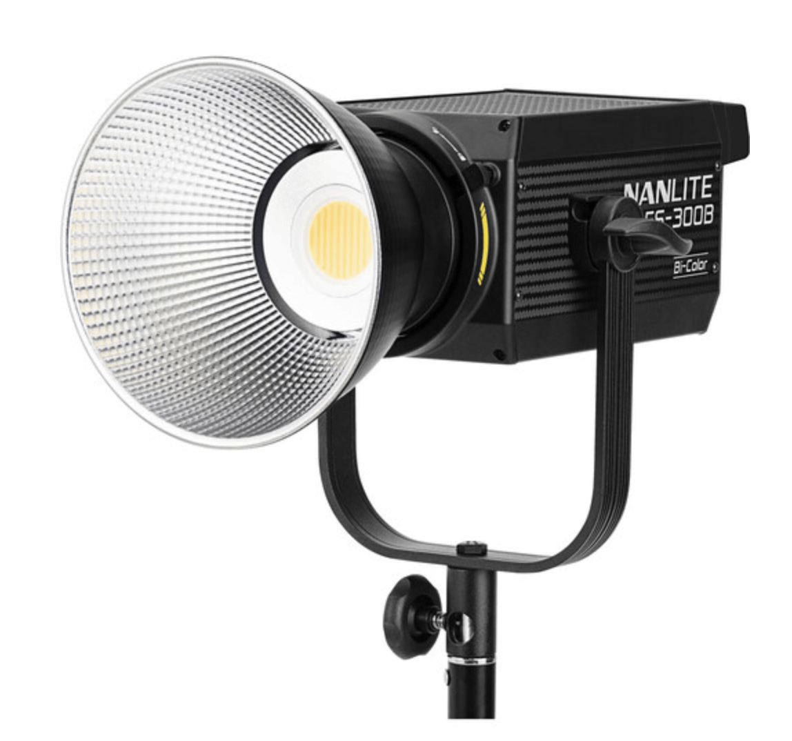 Nanlite FS 300B Bi-Color LED Monolight - Professional Studio Lighting for Photography & Videography - Perfect for Portraits, Product Shoots, and YouTube Videos