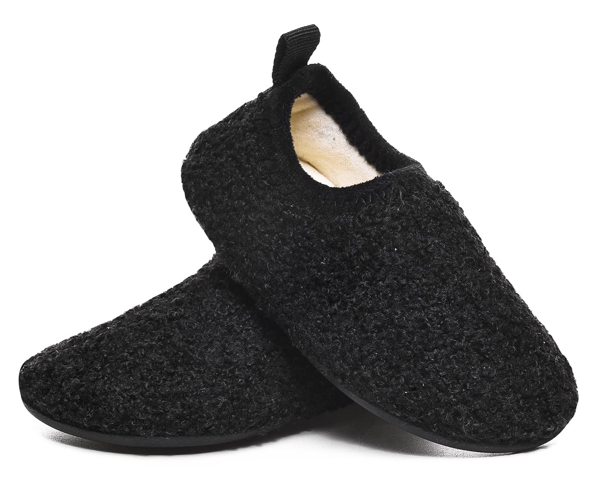 **SLEVEL Toddler Boys & Girls Non-Slip House Socks - Soft Indoor Slippers for Kids - Lightweight Home Shoes for Playtime & Comfort**
