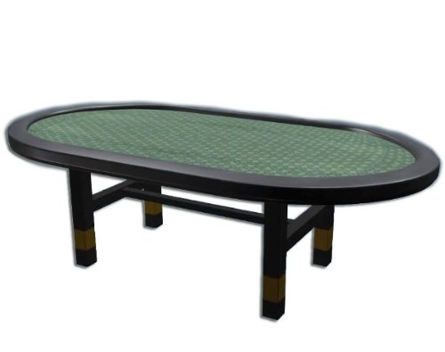Customizable 8-Foot Poker Table Building Kit with Burgundy Speed Cloth & Black Vinyl - Perfect for Home Game Nights & Casino-Style Poker Parties