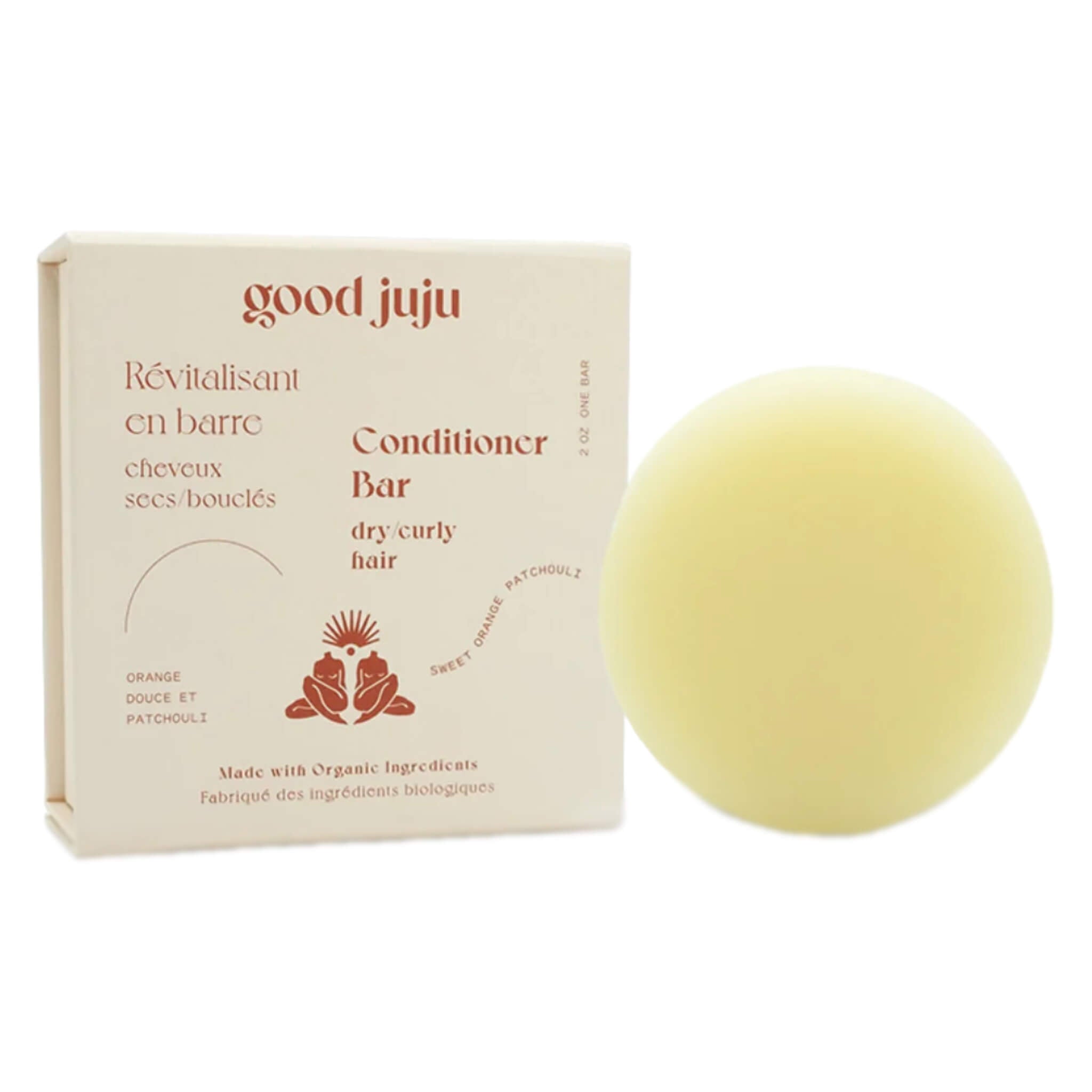 Best Sulfate-Free Dry & Curly Hair Conditioner Bar - Natural Moisturizing for Frizzy & Damaged Hair - Eco-Friendly Solid Hair Care for Travel & Zero Waste Lifestyle