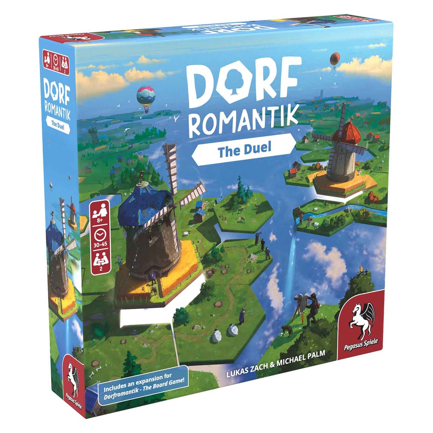 Dorfromantik – The Duel Board Game | Strategy Tile Placement Game for Adults & Families | Perfect for Game Nights & Family Gatherings