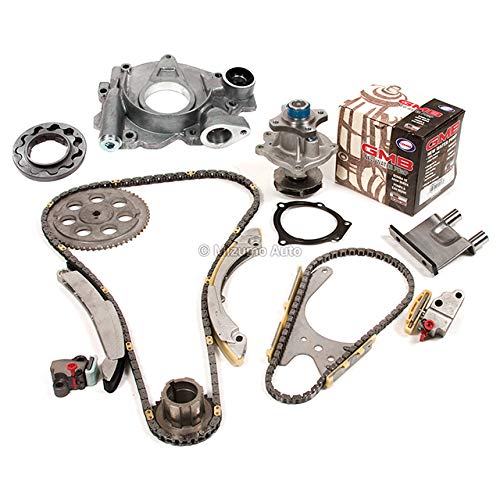 Mizumo Auto MA-9761294860 Timing Chain Kit with Water & Oil Pump Compatible with 2007-2011 GMC Chevrolet Hummer Isuzu 2.9L 3.7L Engines - Perfect for Engine Maintenance & Repair