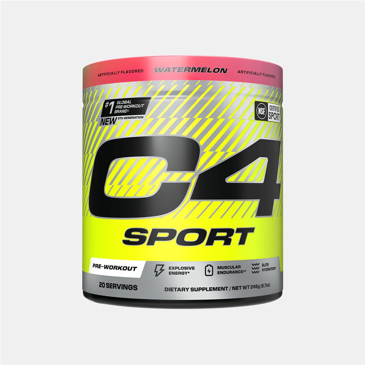 C4 Sport Strength Pre Workout Powder - Energy & Endurance Booster for Gym, Running & Fitness Training | Best for Athletes & Bodybuilders