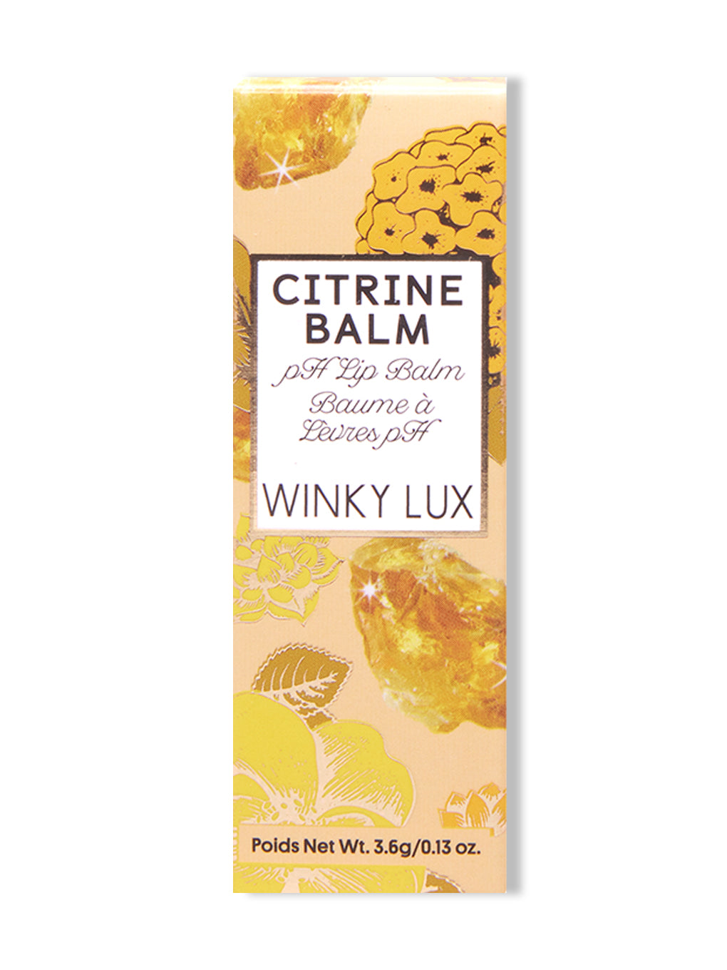 Natural Citrine Healing Balm for Skin Care & Relaxation - Perfect for Aromatherapy, Massage & Stress Relief