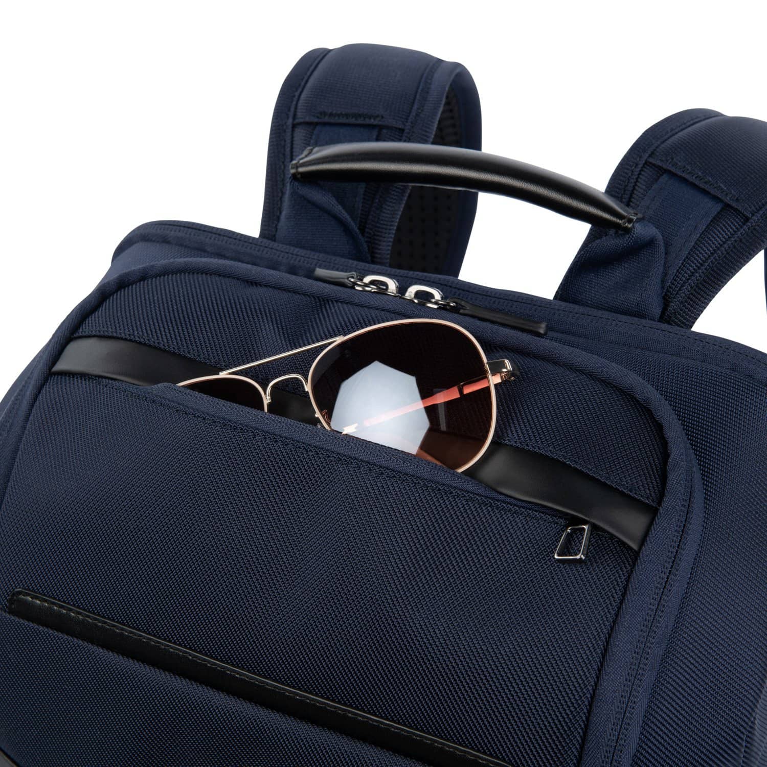 Travelpro Crew Executive Choice 3 Slim Backpack for Business Travel & Commuting - Lightweight Laptop Backpack with USB Charging Port, TSA-Friendly Design for Airports & Office Use