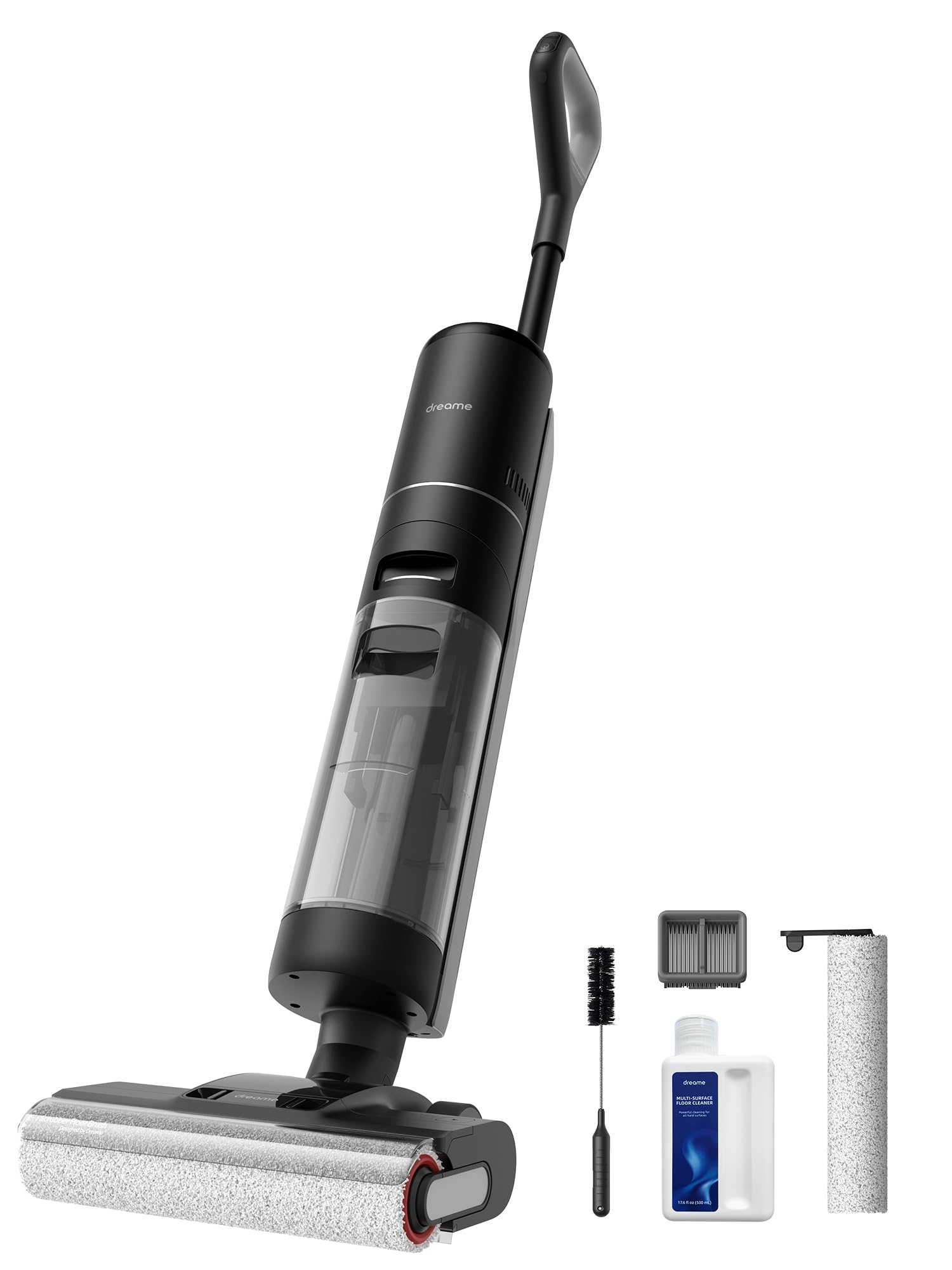 DREAME H12 PRO Cordless Wet Dry Vacuum Cleaner and Mop Combo, Smart Floor Cleaner for Hardwood & Tile Floors, One-Step Edge-to-Edge Cleaning with Hot Air Drying - Perfect for Homes, Offices, and Pet Owners