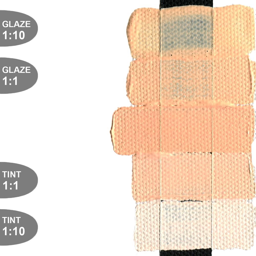 GOLDEN Heavy Body Acrylic Paint - Light Orange 32 fl oz (946ml) Professional Grade Opaque Acrylics for Artists | Perfect for Canvas Painting, Mixed Media & Fine Art Projects