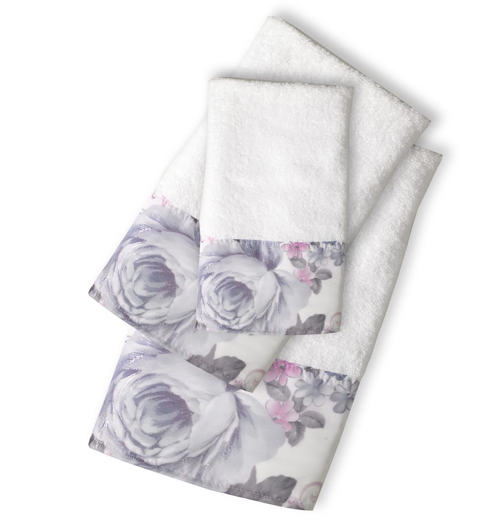 Premium Michelle Bath Towel Set - Soft, Absorbent & Quick-Drying 6-Piece Bathroom Towels for Spa, Hotel & Home Use