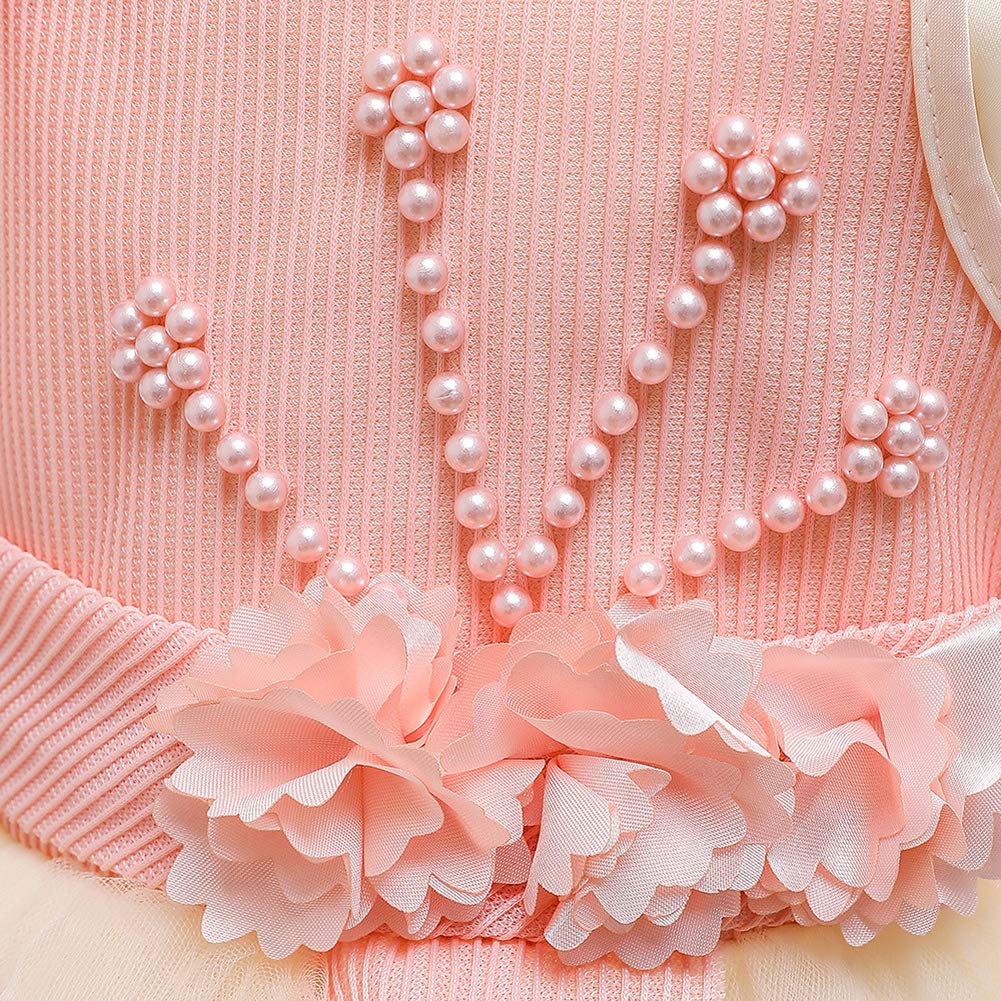 Newborn Baby Girl Lace Bowknot Princess Tutu Dress for Birthday Wedding Party | Elegant Prom Vestido for Kids Toddler | Perfect for Photoshoots Pageants & Special Occasions