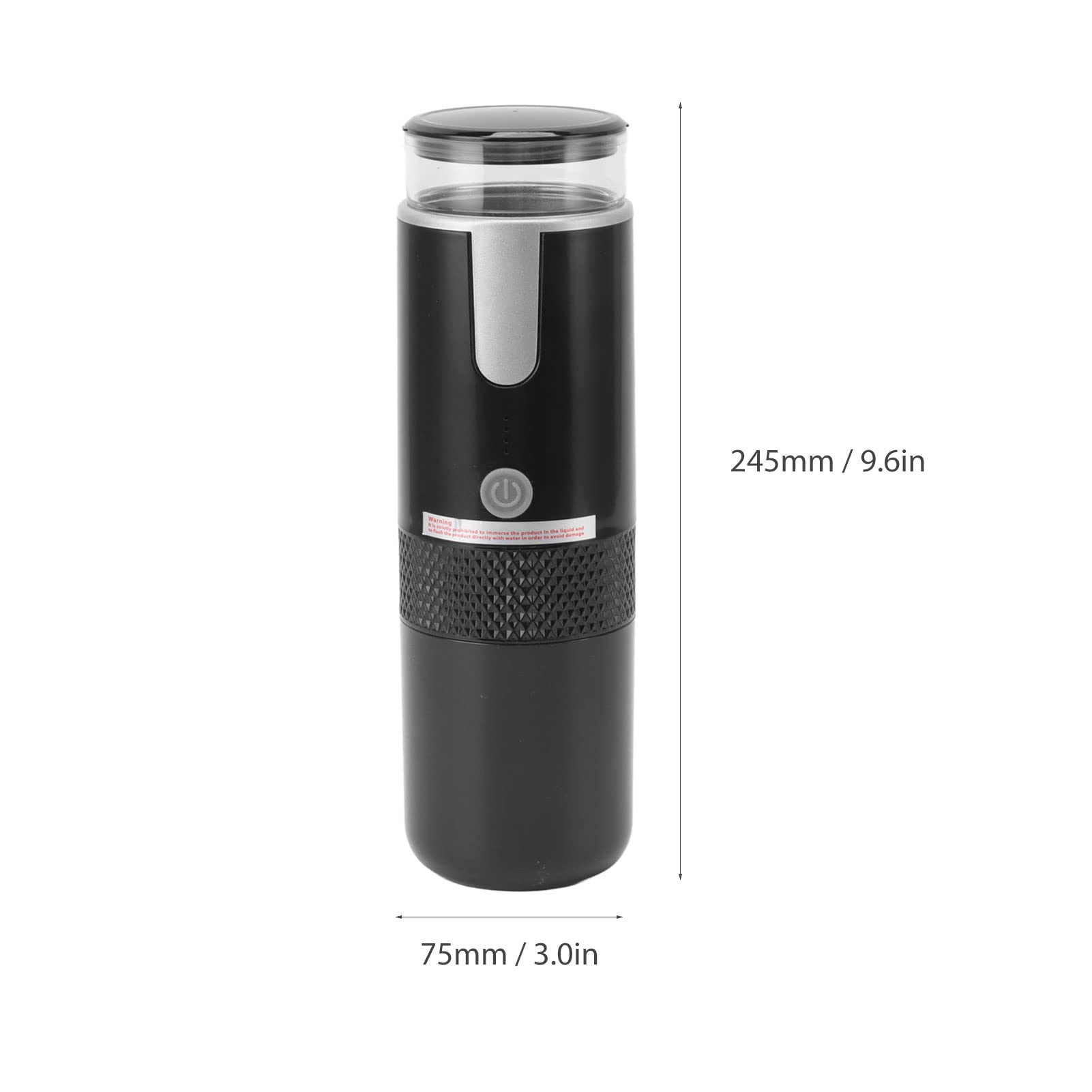 AUNMAS Portable Handheld Manual Coffee Maker - Compact Travel & Car Espresso Machine for Camping, Hiking, Office - Compatible with K-Cup Pods | Perfect for Outdoor Adventures & Daily Commutes
