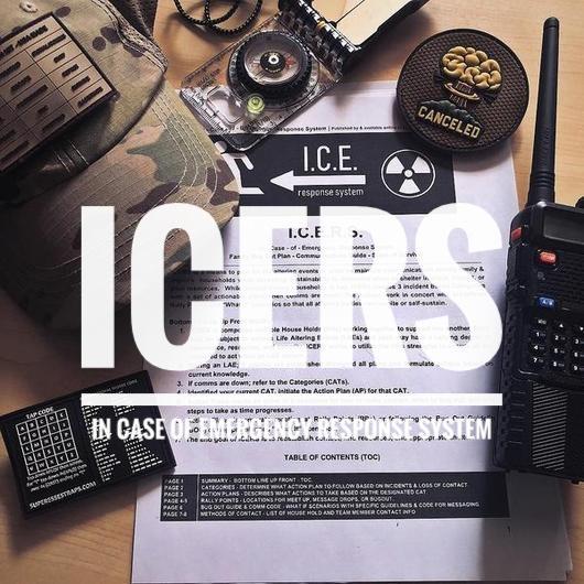 ICERS Emergency Response System - Survival Bugout Plan for Outdoor Adventures, Camping & Disaster Preparedness