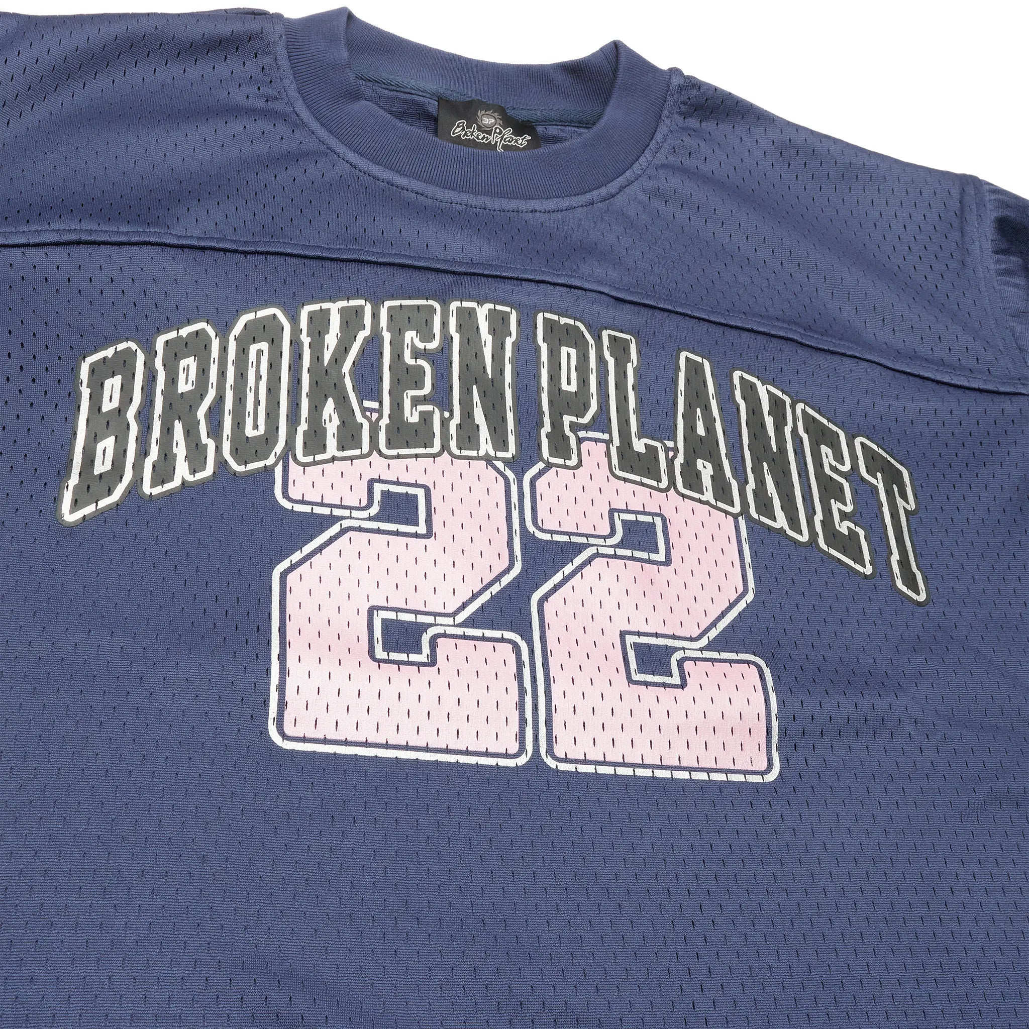 Broken Planet Mesh Outerspace Blue Jersey - Trendy Streetwear Hoodie for Men & Women | Perfect for Casual Wear, Gym, and Outdoor Activities