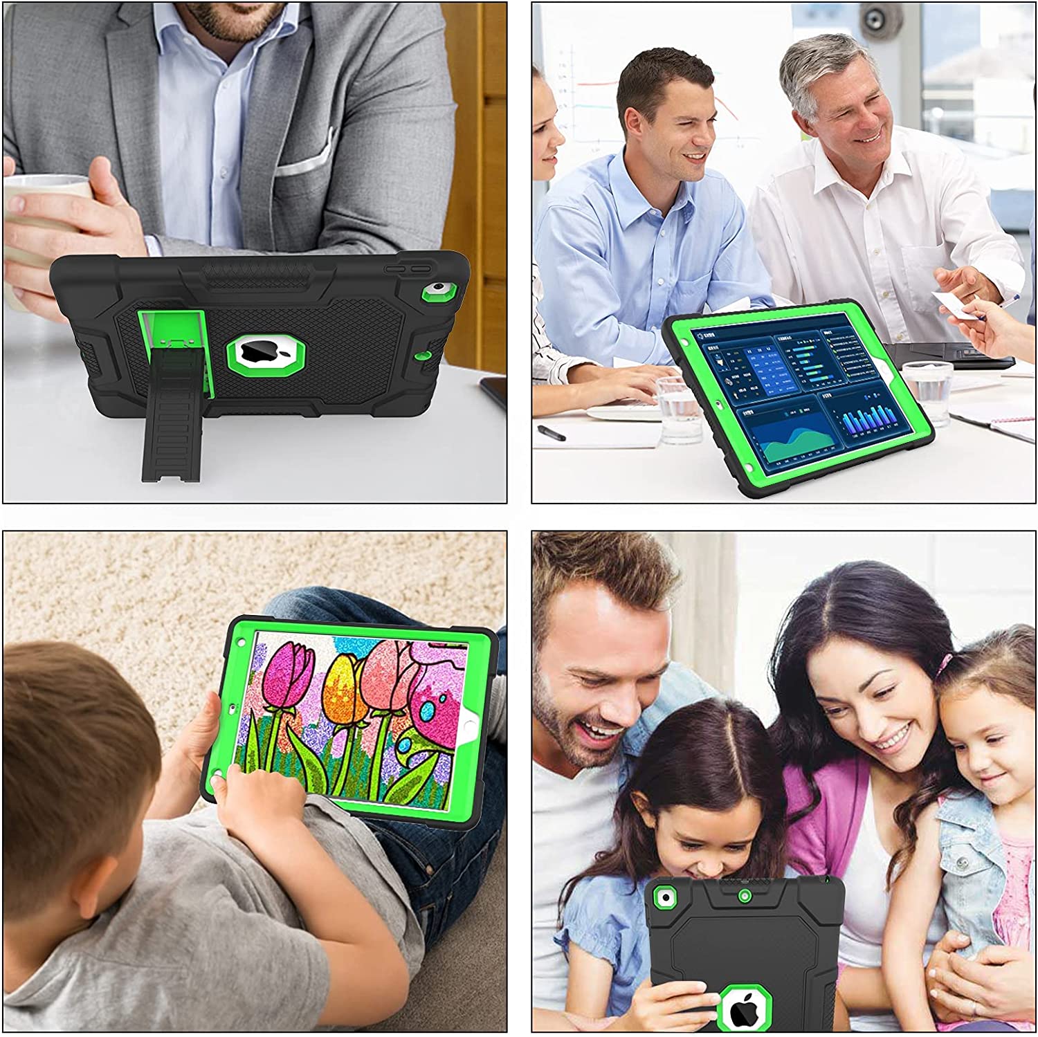 Premium Shockproof Case for iPad 9th/8th/7th Generation - Slim Protective Cover with Auto Sleep/Wake | Perfect for Work, School & Travel
