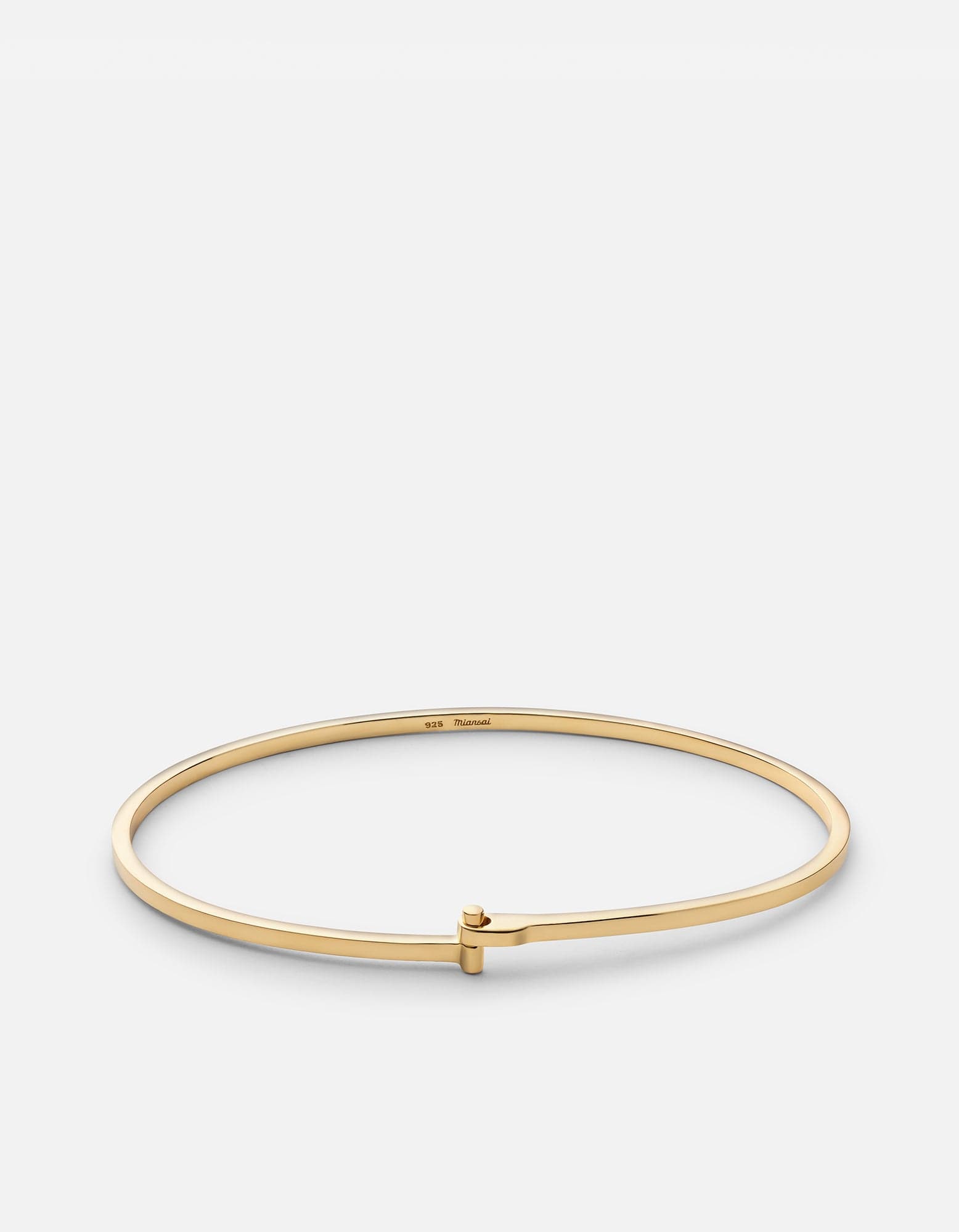 Nyx Thin Gold Vermeil Cuff Bracelet - Elegant Minimalist Jewelry for Women, Perfect for Everyday Wear & Special Occasions